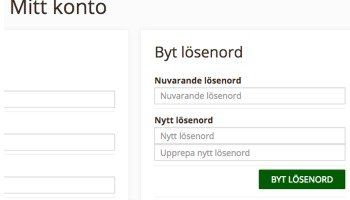 Så enkelt ändrar du ditt lösenord